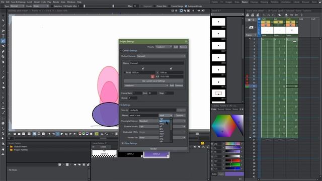 Animate a bouncing ball in OpenToonz Part 2:Coloring and rendering丨XP-PEN Basic Animation Tutorial смотреть онлайн