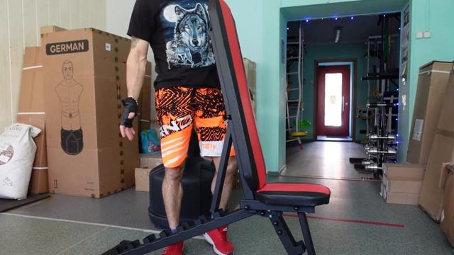 Наклонная скамья для жима лёжа гантелей и штанги в домашних условиях! смотреть онлайн
