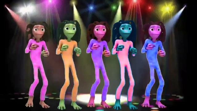 Reggae Alien Family - Me kemaste dance - El Taiger, Popoy / Reggae dance | Little Sharky Channel смотреть онлайн