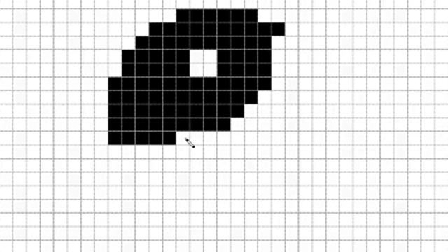 Как нарисовать знак инь янь по клеточкам смотреть онлайн