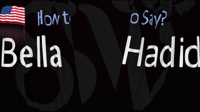 How to Pronounce Bella Hadid? (CORRECTLY) смотреть онлайн
