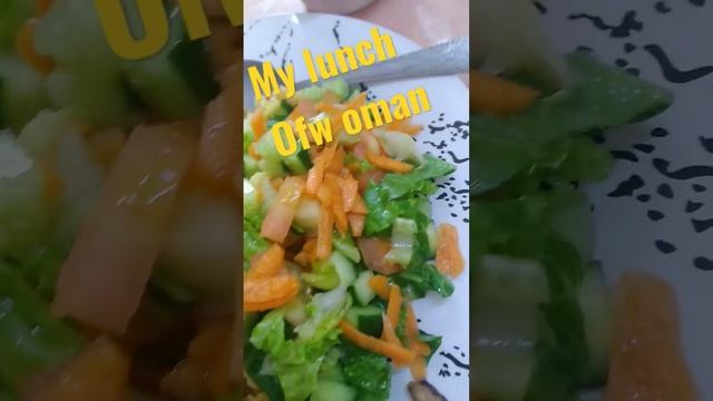 my Lunch Banana at kaunting pusit at salad #ofwlifeoman#Personal grace blog смотреть онлайн