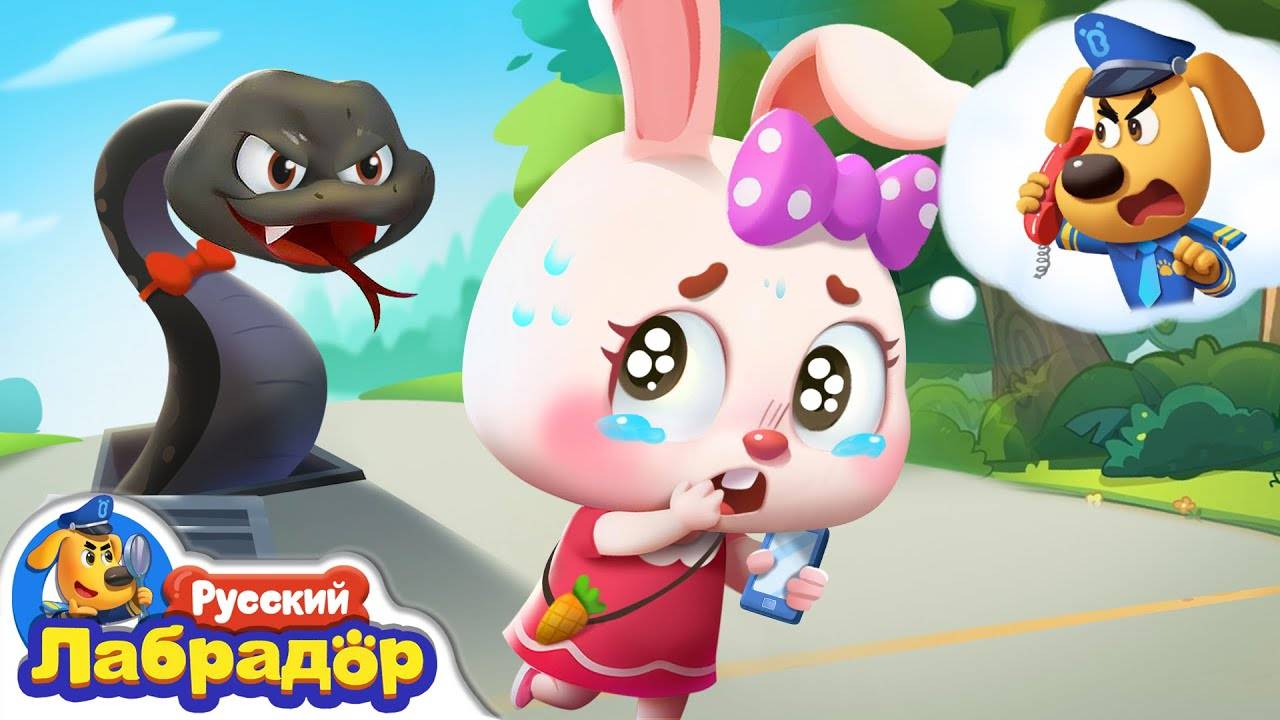 Кто за мной следит? | Безопасность детей | Новый эпизод | Образовательный мультик | Шериф Лабрадор смотреть онлайн