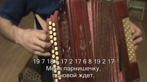 Таганка с нотами в цифрах