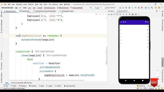 Reordering animations for list items - Jetpack Compose смотреть онлайн