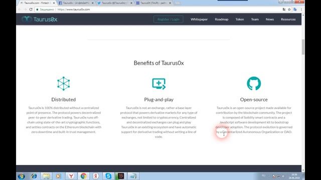 Taurus - протокол, который управляет производными рынками для бирж, не ограничиваясь криптовалютой смотреть онлайн
