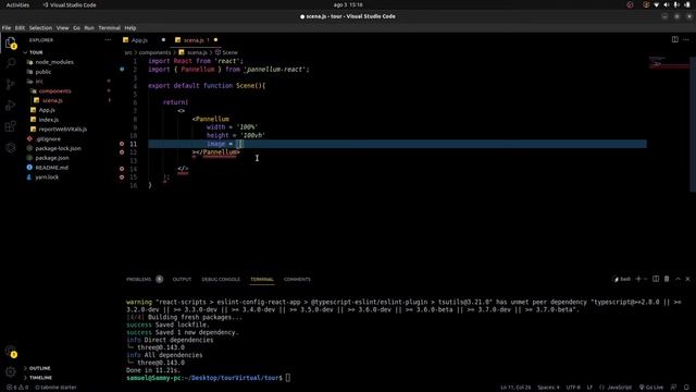 Tour virtual con React JavaScript 2 смотреть онлайн