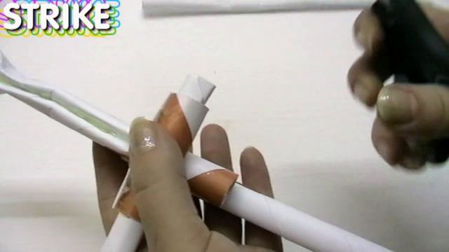 Пушка из бумаги Как сделать пушку из бумаги смотреть онлайн