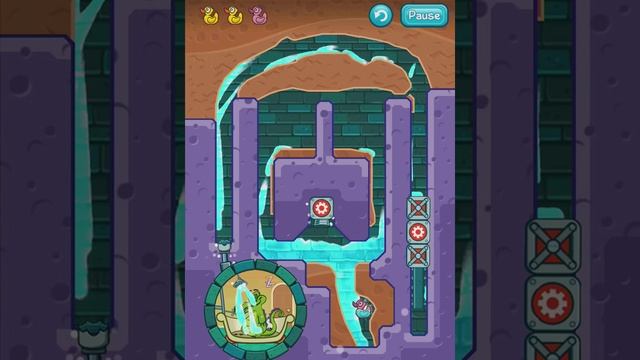 Where's My Water Troubled Waters 2-2 three ducks item locations walkthrough gameplay смотреть онлайн