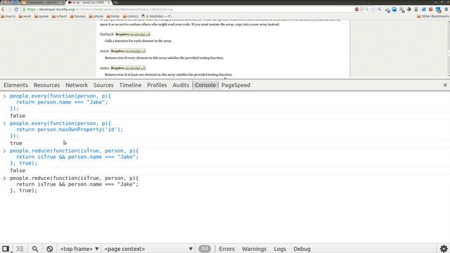 Recreate all ES5 Array methods with Reduce смотреть онлайн