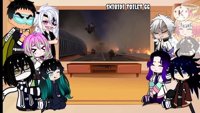 hashiras react to skibidi 65-67 || no thumbnail смотреть онлайн