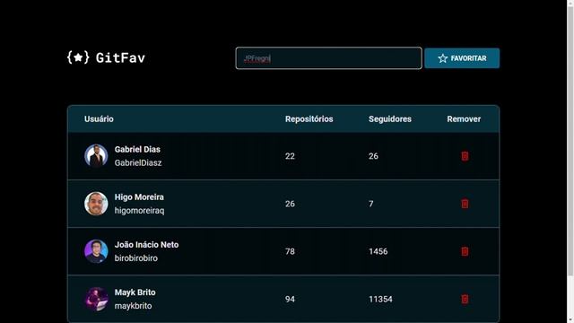 Desafio "Git Fav" do Explorer da Rocketseat. смотреть онлайн