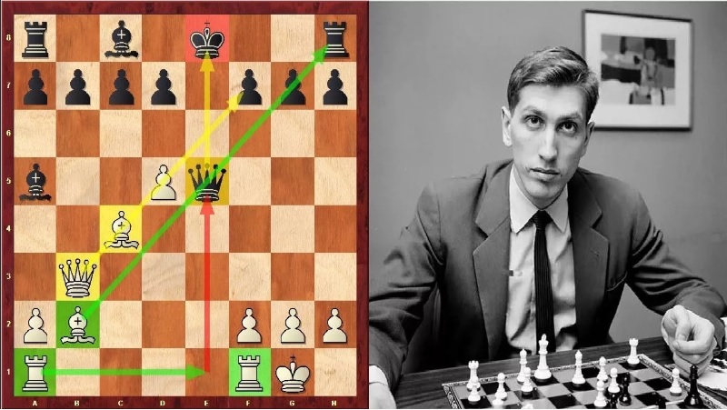 ШЕДЕВР БОББИ ФИШЕРА. Школа шахмат d4-d5. смотреть онлайн