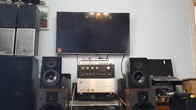 Yamaha nx-e100 + sub Harman Kardon sub ts11 & onkyo tx-sr500e смотреть онлайн