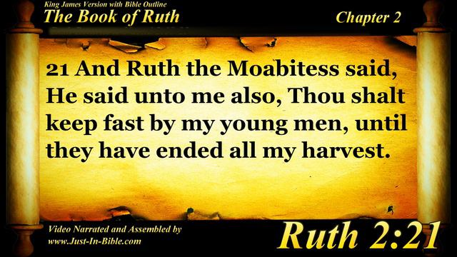 Book of Ruth Complete - Bible Book #08 - The Holy Bible KJV Read Along Audio/Video/Text смотреть онлайн