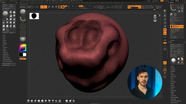 Sculptris Pro в Zbrush | CG скульптинг, уроки для начинающих на русском смотреть онлайн