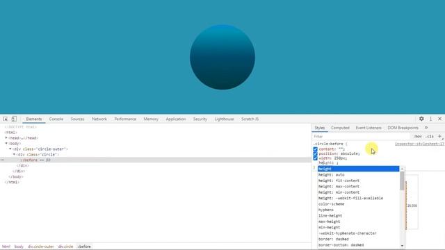 3d ball using html and css смотреть онлайн
