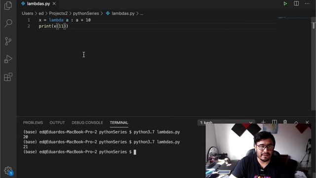 11. Lambdas en Python смотреть онлайн