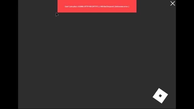 roblox Http 400 error смотреть онлайн