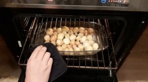 Печеная картошка в мундире в духовке