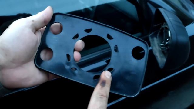 Замена зеркала заднего вида / зеркальный элемент ПРИОРА смотреть онлайн