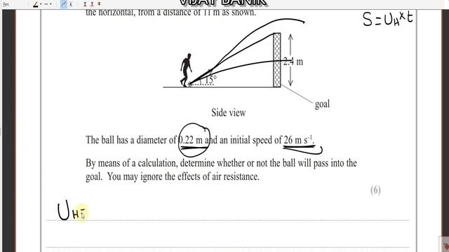 ED-EXCEL PHYSICS AS (UNIT 1) PROJECTILE VIDEO PART 8 смотреть онлайн
