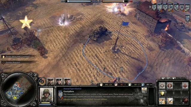 Company of Heroes 2 Игра против другого клана смотреть онлайн