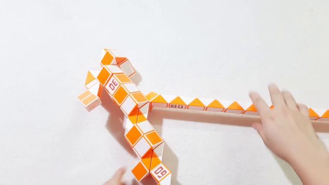 Magic Snake Puzzle Or Rubik Rắn 144 Pieces - Robot