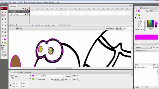 Adobe Flash - Calcar una imágen смотреть онлайн