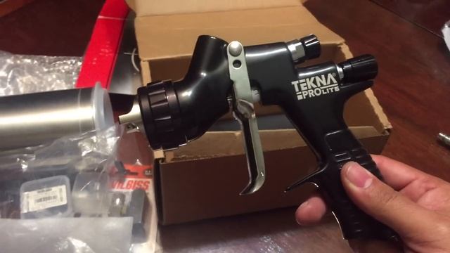 UNBOXING THE BEST SPRAY GUN EVER - DeVilbiss TEKNA gti pro lite - ESPAÑOL смотреть онлайн