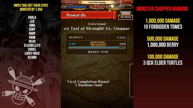 Shanks / Chopper / Jinbei 1 Turn Damage Ranking смотреть онлайн