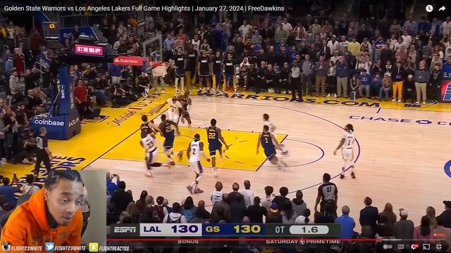 FlightReacts LAKERS at WARRIORS | FULL GAME HIGHLIGHTS | January 27, 2024! смотреть онлайн