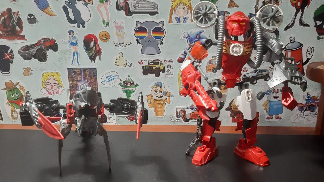 Обзор моделей от Lego / ФУРНО и ДЖОБЛЕЙД | HERO FACTORY! смотреть онлайн