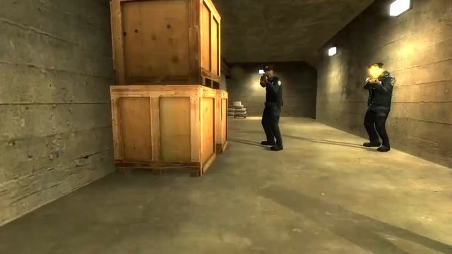 cerberus (manhunt) vs lcpd (gmod npc battle) смотреть онлайн