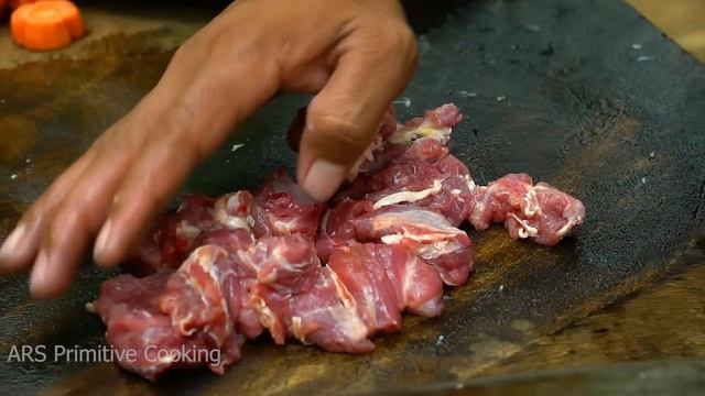 New Recipe 2023 | Fried Braise Beef Offal Beef Brisket Beef Entrails Beef Balls Cooking In Forest.