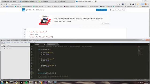 JSON Beginner Tutorial | JavaScript, Node.JS, Android смотреть онлайн