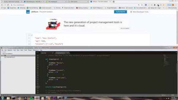 JSON Beginner Tutorial | JavaScript, Node.JS, Android