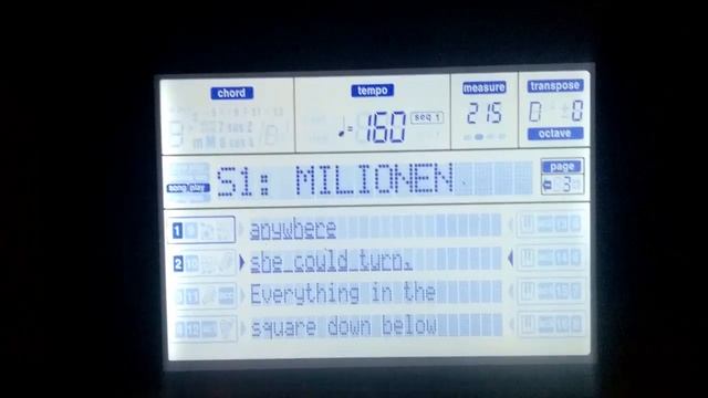 Миллион алых роз на английском языке midi karaoke with English lyrics Korg Microarranger смотреть онлайн