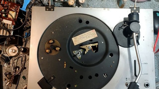 Электропроигрыватель Радиотехника ЭП-101- стерео, ремонт, профилактика, мое мнение. смотреть онлайн