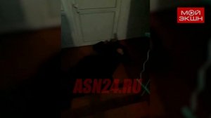 Забрались в подъезд и спят усталые пьянчужки