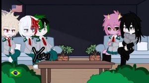 Mha react to M! Y/n as Denji & F! Y/n as Power 2/? part | ??/?? | Gacha Nox