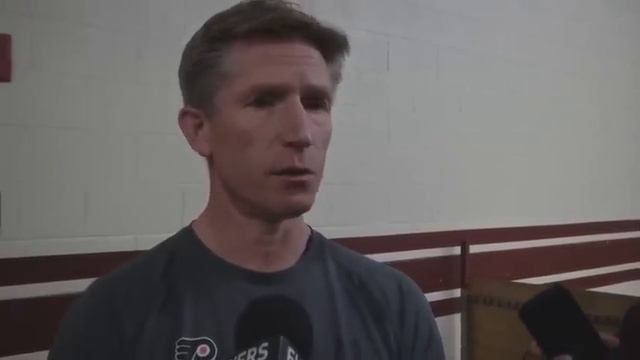 Dave Hakstol on Anthony Stolarz, facing the Coyotes and line combinations смотреть онлайн