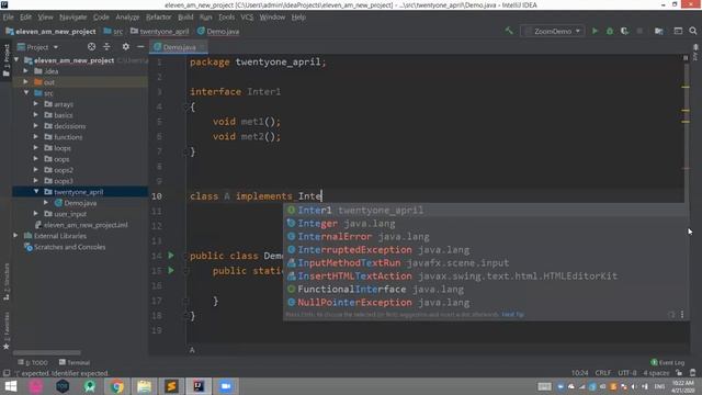 68. Interface in Java - Pashto смотреть онлайн