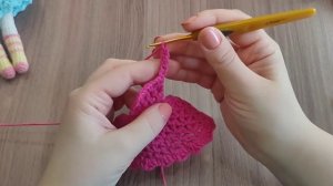 Кукла Ириска || Цельновязаная кукла крючком || Часть 4 || Вяжем сарафан и повязку на голову ||