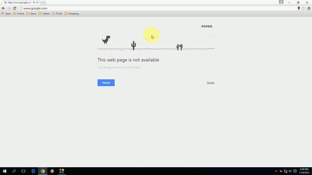 Play Chrome inbuilt Game for PC & Laptop Without Internet смотреть онлайн