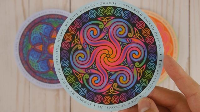 Circles of Healing ✨ Soul Activation Mandala Oracle Cards Unboxing and Oracle Deck Flip Through ✨ смотреть онлайн