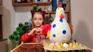Поделка к Пасхе Курочка на Пасху