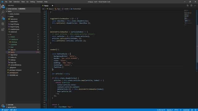 Kurs React od podstaw | Inline styles | ▶strefakursow.pl◀ смотреть онлайн