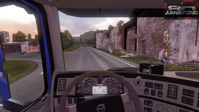 Euro Truck Simulator 2 capitulo 55 multi mods - la barrera maldita смотреть онлайн