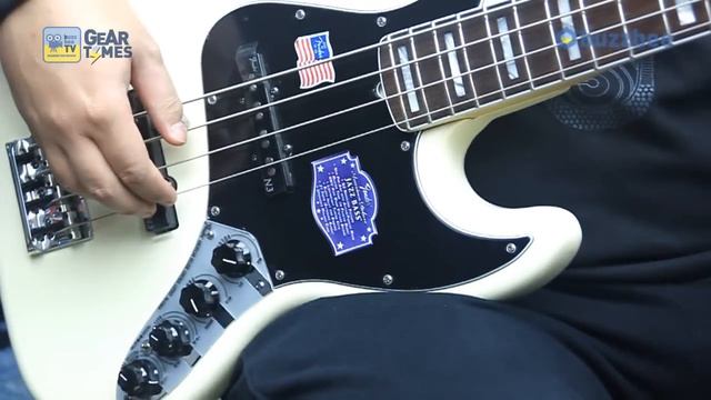 펜더 Fender USA American Deluxe Jazz Bass смотреть онлайн